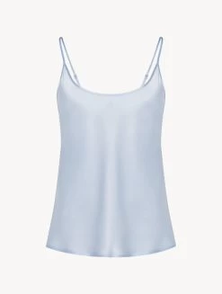Azure Silk Camisole