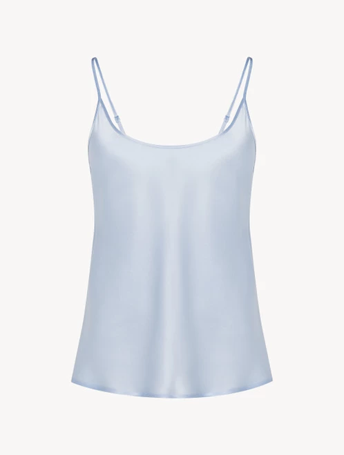 Azure Silk Camisole