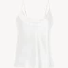 White Silk Camisole