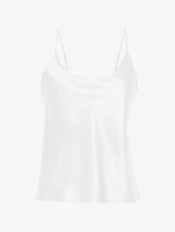 White Silk Camisole