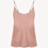 Powder Pink Silk Camisole