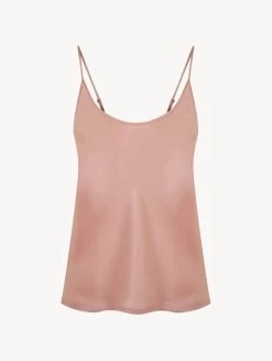 Powder Pink Silk Camisole