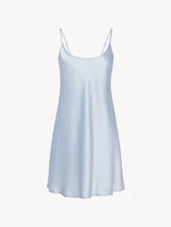 Azure Silk Short Slip