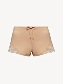Nude Cotton Sleep Shorts