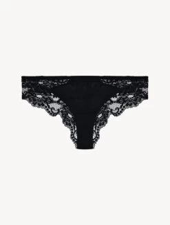 Black Cotton Brazilian Briefs