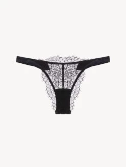 Brazilian Brief In Black Lace