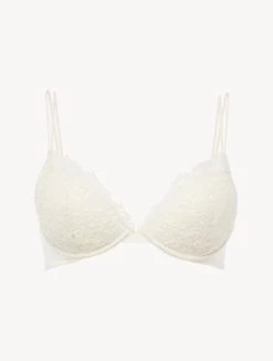 Off-white Macramé Push-up Bra