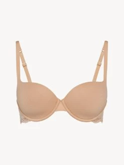 Nude Cotton T-shirt Bra