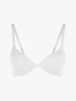 White Cotton Push-up Bra