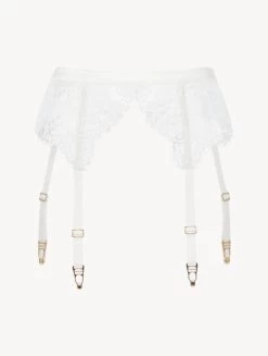 Off-white Lace Suspender Belt
