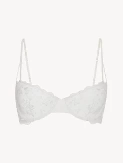 Balconette Bra In Lys With Embroidered Tulle
