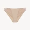 Briefs In Halo And Ivory Nude With Embroidered Tulle