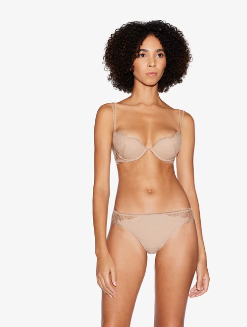 Push-up Bra With Lace In Oak Blush - Image 2