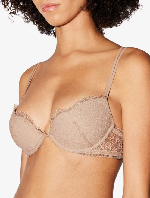 Push-up Bra With Lace In Oak Blush - Image 4