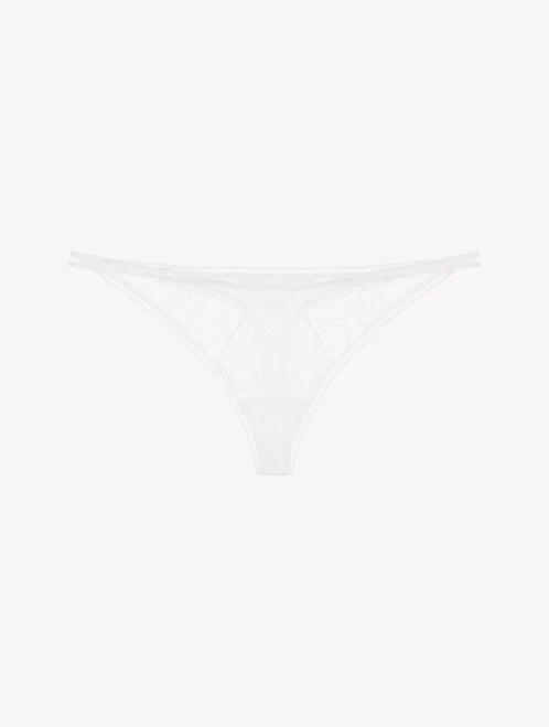 Lace Thong In Natural