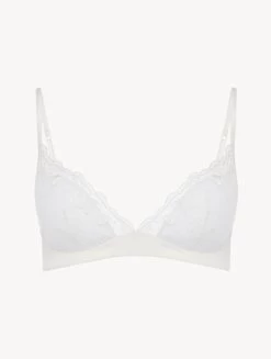 Bralette In Lys With Embroidered Tulle