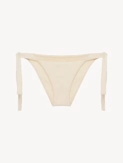 Bikini Brief In Champagne With Beading