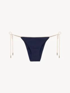 Signature Monogram Bikini Brief In Navy